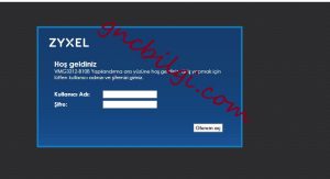 modem arayuz sifresi ogrenme