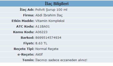 Polivit Surup Vitamin Surubu Ne Ise Yarar Kullananlarin Yorumlari Gncbilgi 22