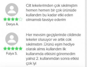 Mallia Beauty Seti  Kullananlar