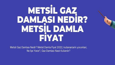 Metsil Gaz Damlasi Nedir Metsil Damla Fiyat