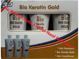 Bio Keratin Gold 3 lü Set Nasıl Kullanılır
