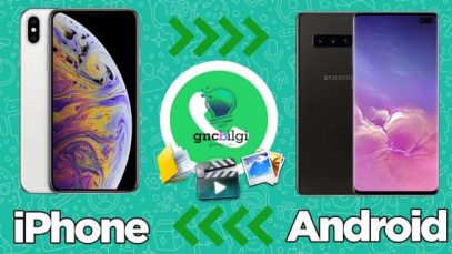 Iphone dan Android'e Whatsapp Aktarma 