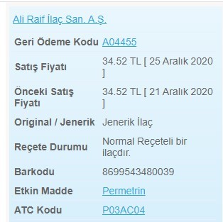 Kwellada Losyon (Uyuz Tedavisi) Hakkında Kısa Bilgi