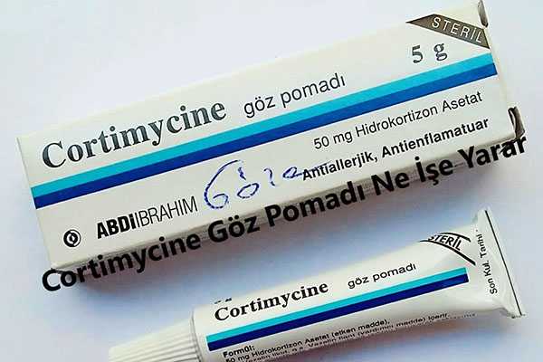 Cortimycine Goz Pomadi