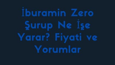 Iburamin Zero Surup Ne Ise Yarar Fiyati ve Yorumlar