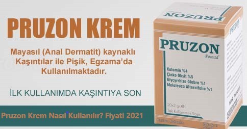 Pruzon Krem Nasil Kullanilirr Fiyati 2021