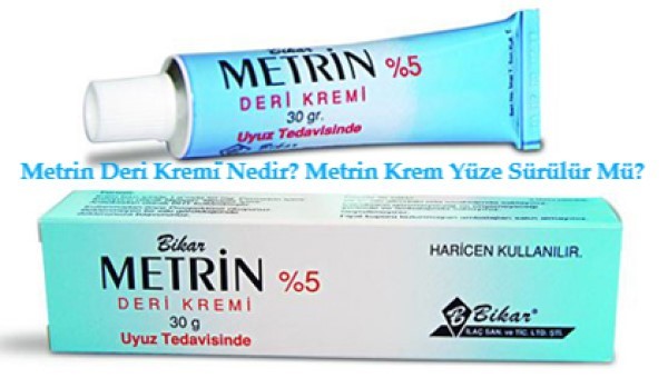 Metrin Deri Kremi̇ Nedir Metrin Krem Yuze Surulur Mu