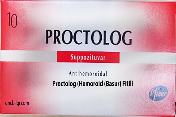 Proctolog Hemoroid Basur Fitili Ne Icin Kullanilir