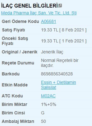 Reparil Jel hakkinda bilgi Reparil Jel hakkinda bilgi