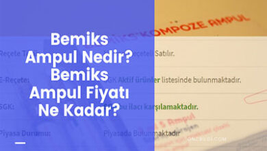 Bemiks Ampul Nedir Bemiks Ampul Fiyati Ne Kadar