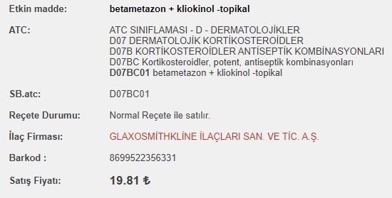 Betnovate Krem Betnovate Krem