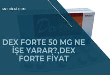 Dex Forte 50 mg Ne Ise YararDex Forte Fiyat