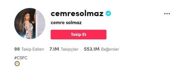 cemresolmaz tiktok