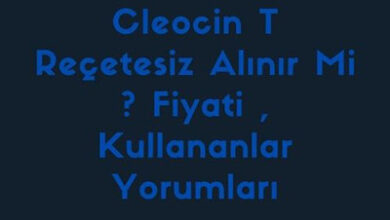 Cleocin T Recetesiz Alinir Mi Fiyati Kullananlar Yorumlari