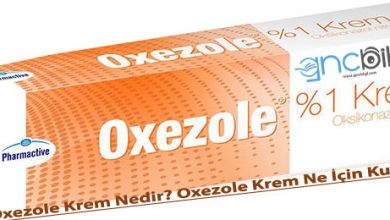 Oxezole Krem Nedir Oxezole Krem Ne Icin Kullanilir