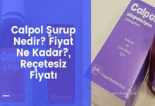 Calpol Surup Nedir Fiyat Ne Kadar Recetesiz Fiyati