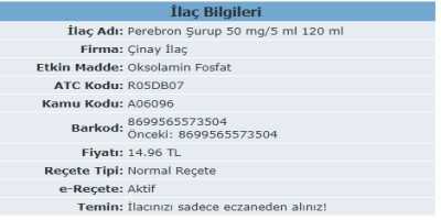 Perebron Oksolamin Surup Nedir Ne Ise Yarar Perebron Oksolamin Surup Nedir Ne Ise Yarar