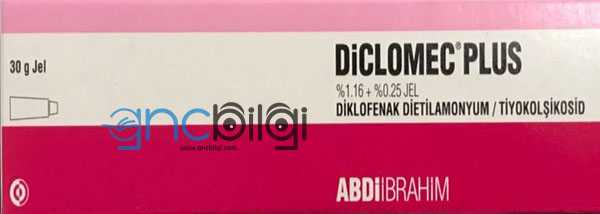 diclomec jel ilac bilgileri