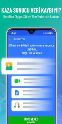 telefondan silinen resimleri geri getirme