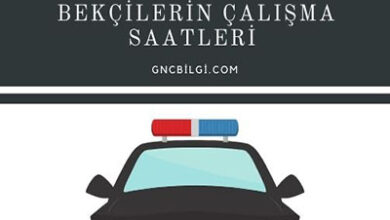 Bekcilerin Calisma Saatleri