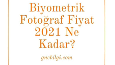 Biyometrik Fotograf Fiyat 2021 Ne Kadar
