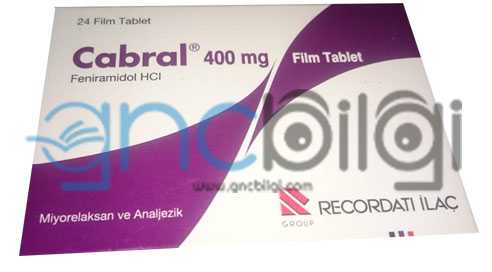 Cabral 400 mg tablet