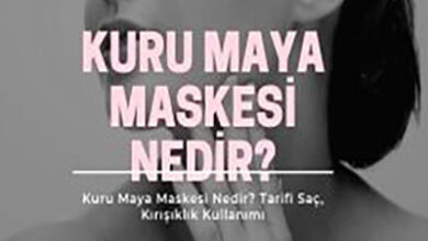 Kuru Maya Maskesi Nedir Tarifi Sac Kirisiklik Kullanimi