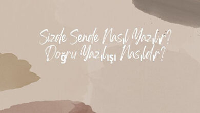 Sizde Sende Nasil Yazilir Dogru Yazilisi Nasildir