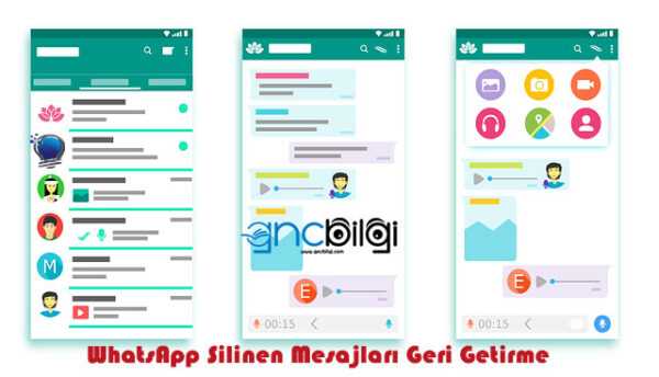 WhatsApp Silinen Mesajlari