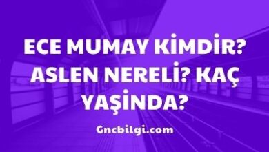 Ece Mumay Kimdir Aslen Nereli Kac Yasinda