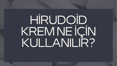 Hirudoid Krem Ne Icin Kullanilir Hirudoid Krem Fiyat