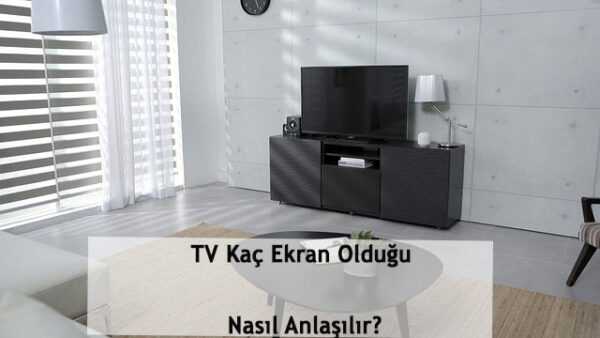 Televizyon Tercih Ederken Cozunurluk Kac Olmalidir