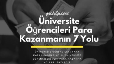 Universite Ogrencileri Icin Para Kazanmanin 7 Yolu