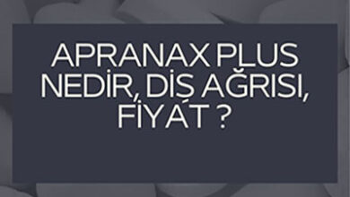 Apranax Plus Nedir Dis Agrisi Fiyat