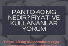 Panto 40 mg Nedir Fiyat ve Kullananlar Yorum 1