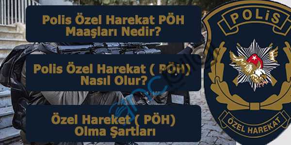 Polis Ozel Harekat POH Maaslari