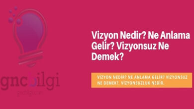 Vizyon Nedir Ne Anlama Gelir Vizyonsuz Ne Demek Vizyonsuzluk Nedir