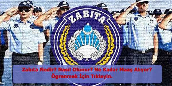 Zabita Memuru Nedir Nasil Zabita memuru olunur