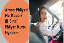 Araba Ehliyeti Ne Kadar 1