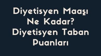 Diyetisyen Maasi Ne Kadar Diyetisyen Taban Puanlari