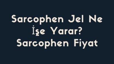Sarcophen Jel Ne Ise Yarar Sarcophen Fiyat