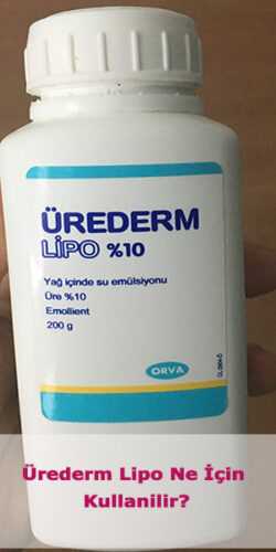 Urederm Lipo Ne Icin Kullanilir
