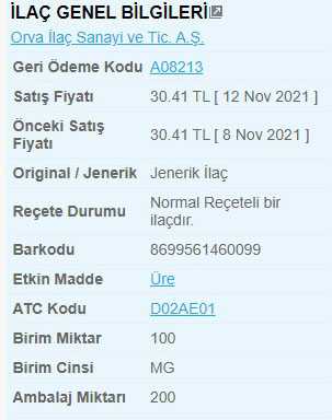 Urepial Lipo Nedir