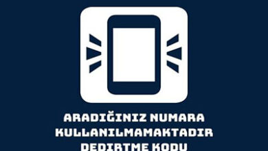 Aradiginiz Numara Kullanilmamaktadir Dedirtme