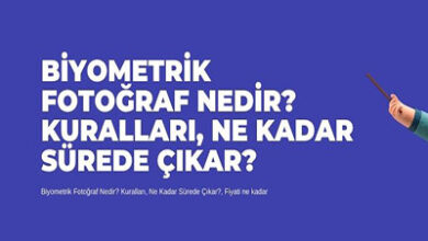 Biyometrik Fotograf Nedir Kurallari Ne Kadar Surede Cikar