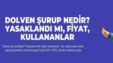 Dolven Surup Nedir Yasaklandi Mi Fiyat Kullananlar