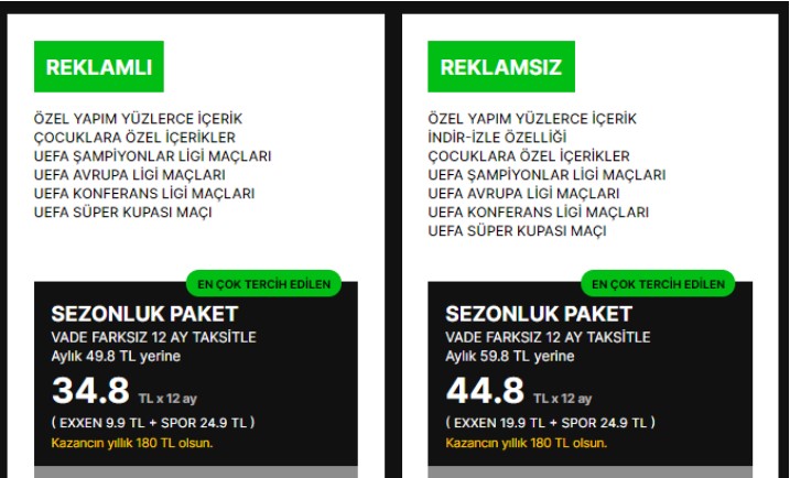 Exxen Uyelik Ucreti 2022 Exxen Uyelik Ucreti 2022