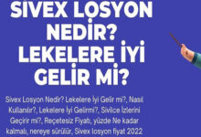 Sivex Losyon Nedir Lekelere Iyi Gelir Mi