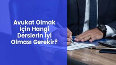 Avukat Olmak Icin Hangi Derslerin Iyi Olmasi Gerekir