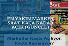 En Yakin Market Saat Kaca Kadar Acik Guncel